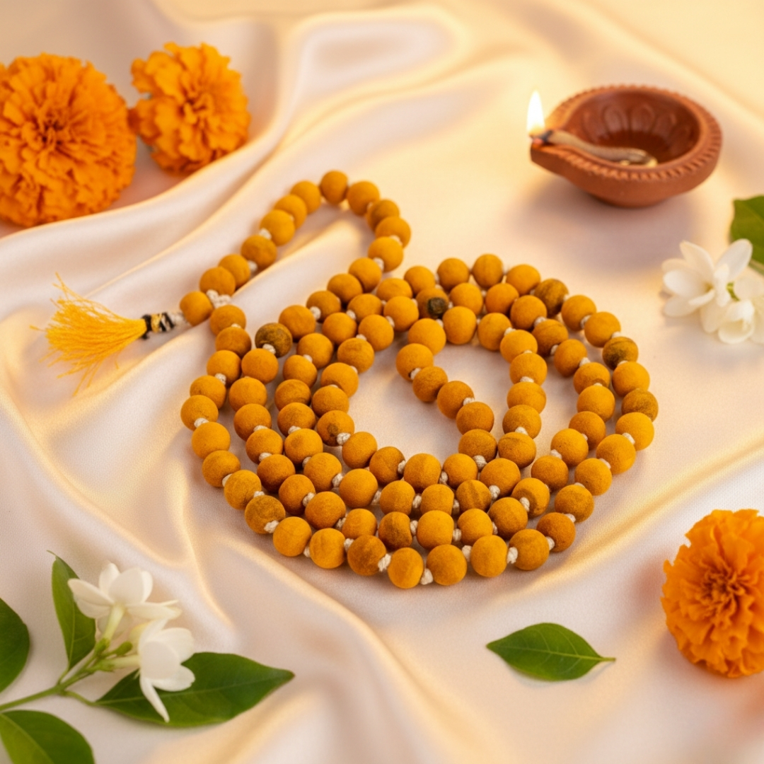 Handmade Haldi Mala 